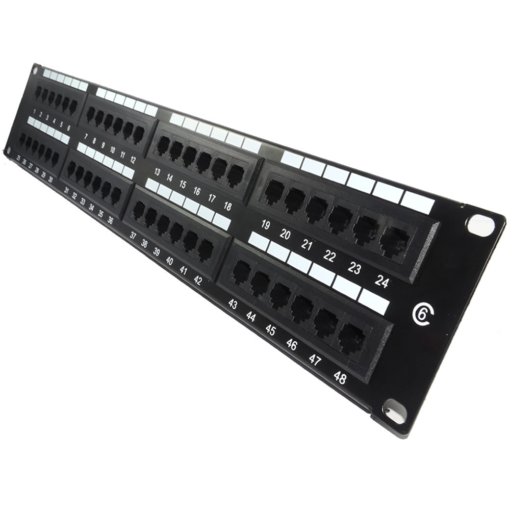 Ovaltel ACTON CABLING SOLUTION PP48C6 1 Patch Panel 48 Ports Cat 6